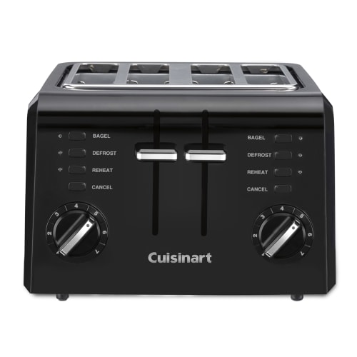 Cuisinart 4-Slice Compact Toaster, Black